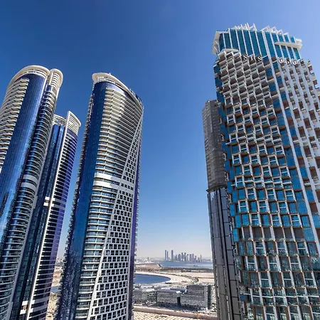 Simply Comfort Apartments At Nobles Tower Luxury Burj View Dubai Buitenkant foto
