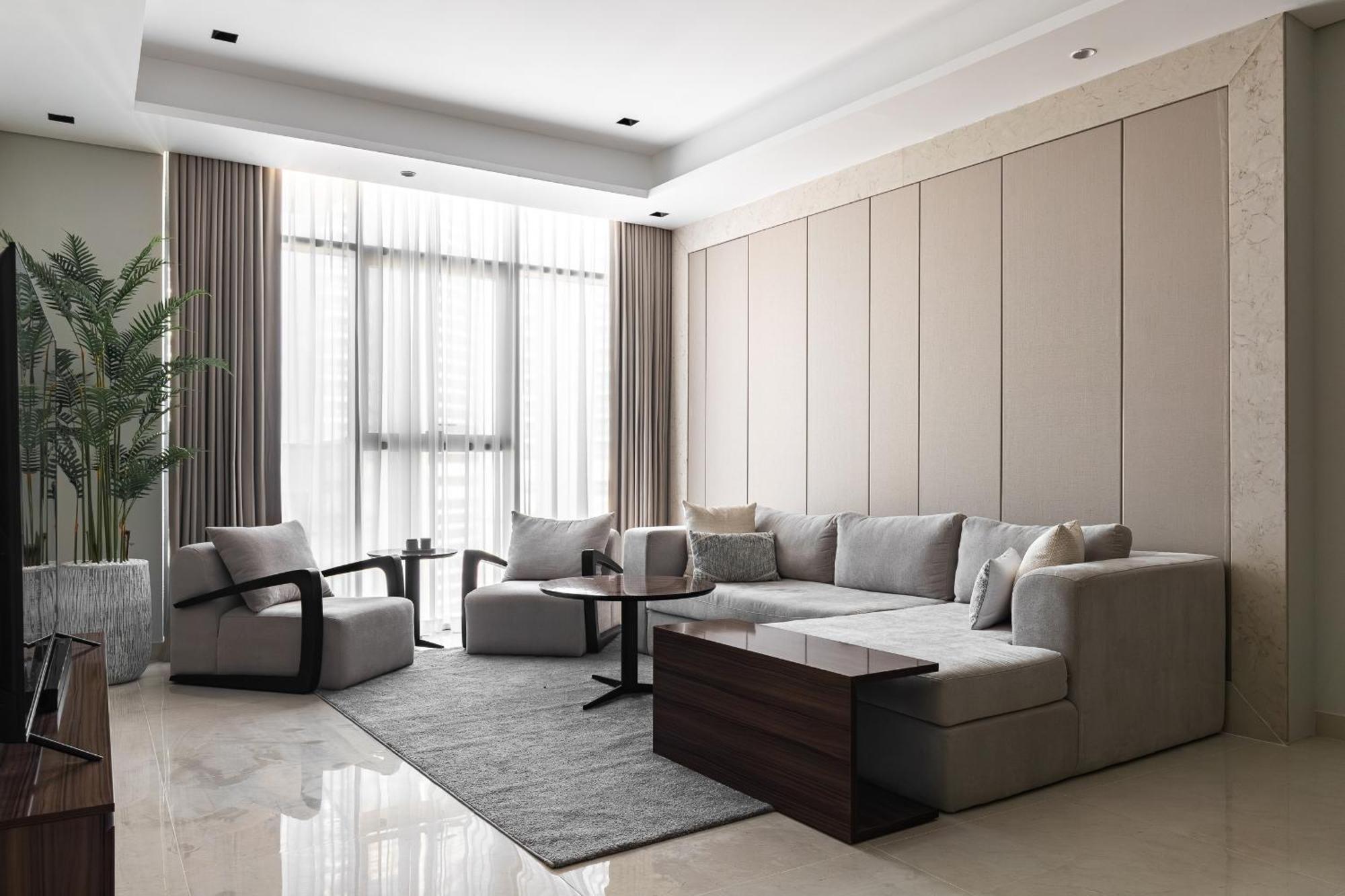 Appartement Simply Comfort At Nobles Tower Luxury Burj View Dubai